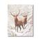 Stupell Industries Elks Snowy Forest Wildlife Canvas Wall Art